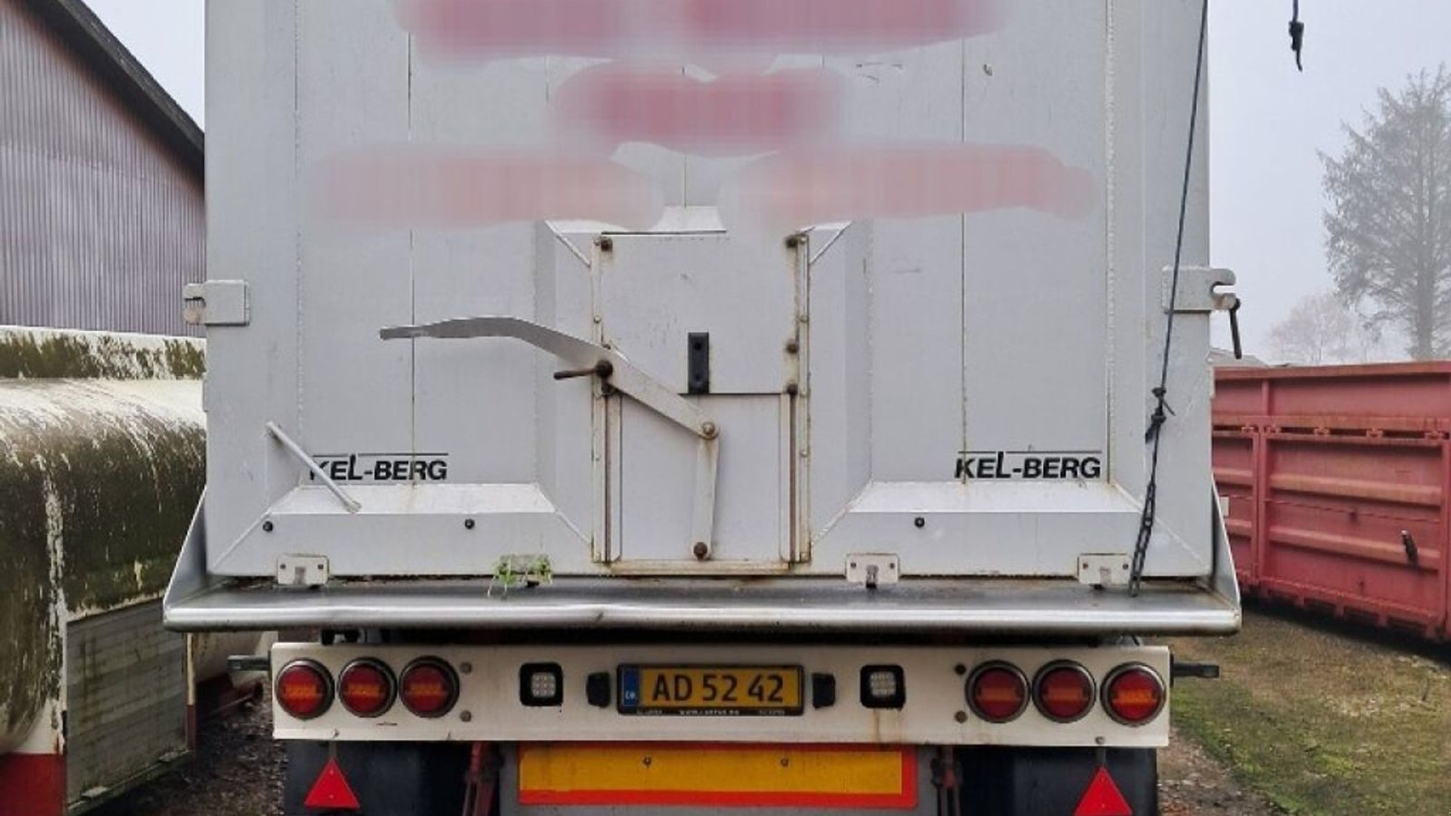 PKW-Anhänger du type Kel-Berg Tipsættevogn 60m3 4 akslet, Gebrauchtmaschine en Rødovre (Photo 5)