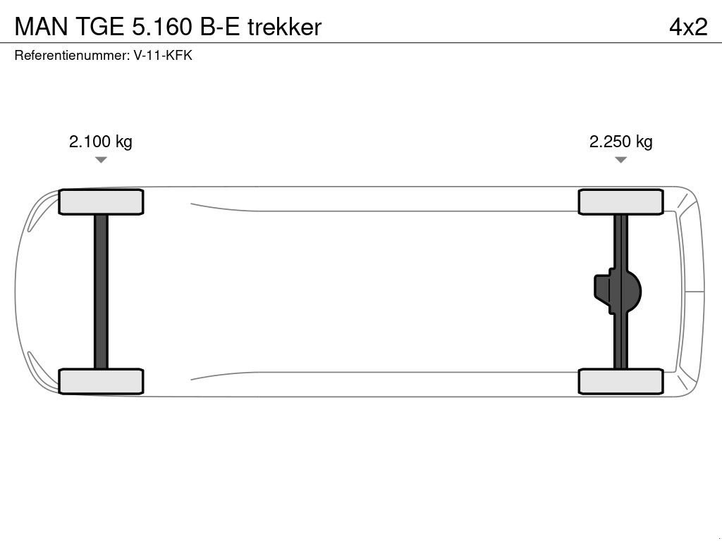 PKW-Anhänger typu MAN TGE 5.160 B-E trekker, Neumaschine v Groenekan (Obrázek 5)