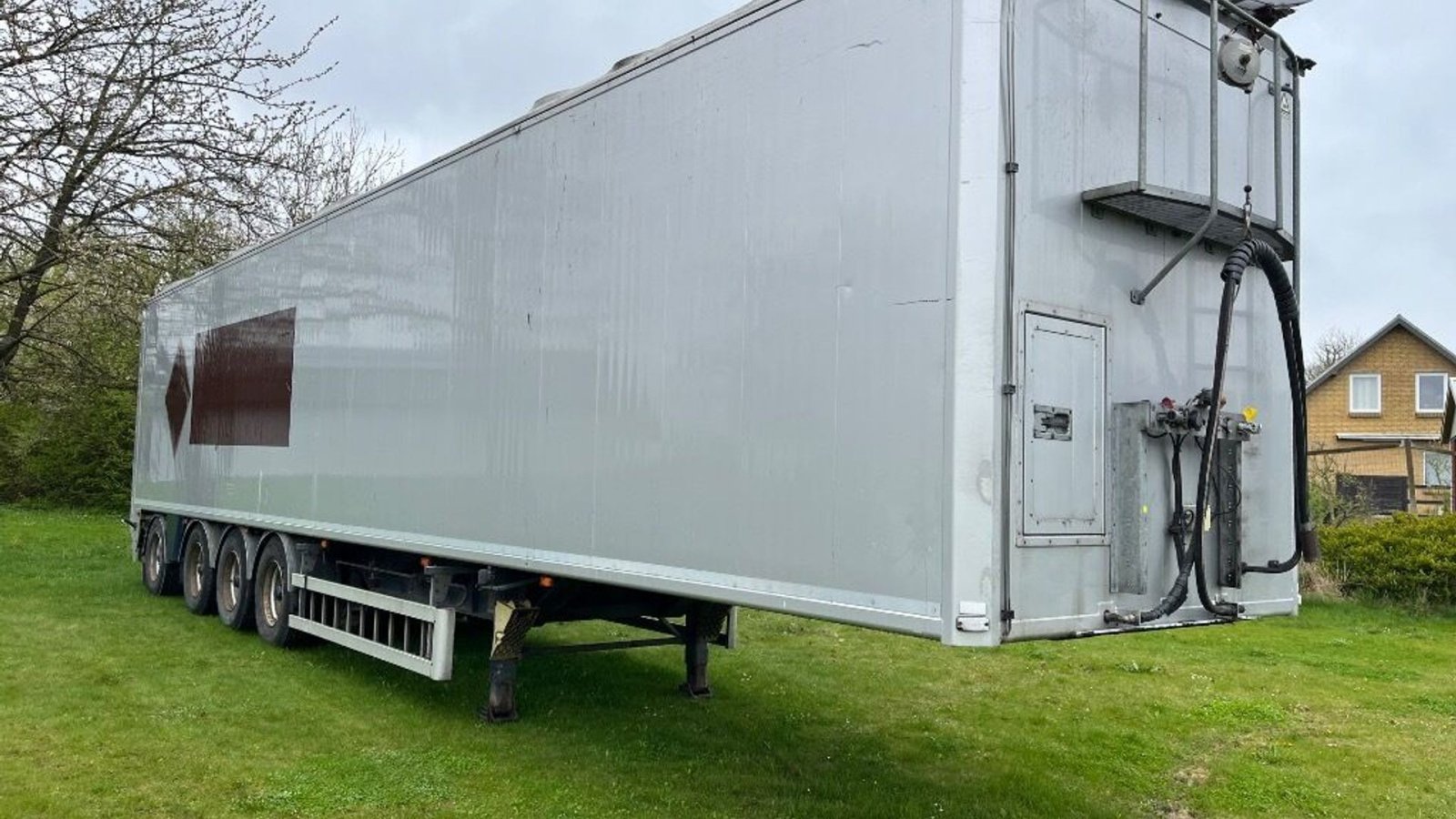 PKW-Anhänger typu MTD-Motorgeräte AMT S448 Walking floor trailer/sættevogn, Gebrauchtmaschine v Rødovre (Obrázek 3)