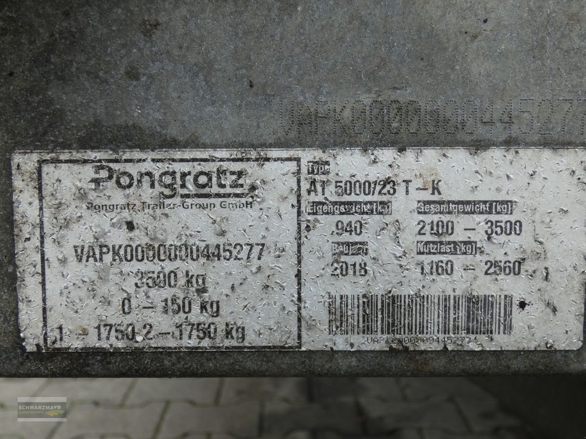 PKW-Anhänger des Typs Pongratz AT SO 5000/23 T-K, Gebrauchtmaschine in Aurolzmünster (Bild 5)