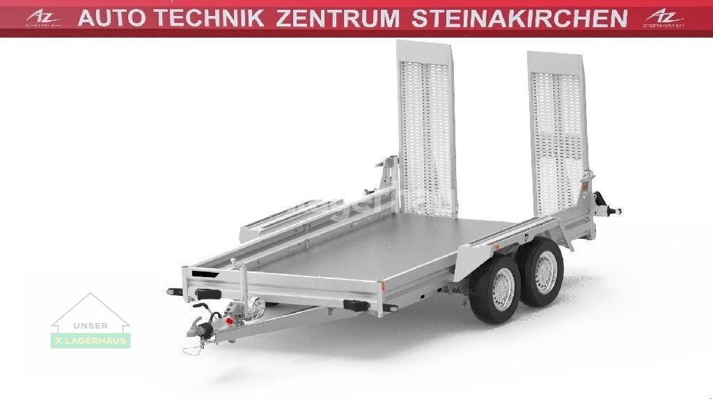 PKW-Anhänger des Typs Pongratz BAUMASCHINENANHÄNGER PMT 360/18T 3500KG, Neumaschine in Wolfpassing (Bild 1)
