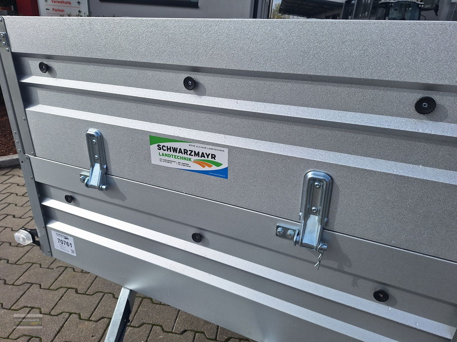 PKW-Anhänger des Typs Pongratz BO 206/12 U-B, Neumaschine in Aurolzmünster (Bild 8)