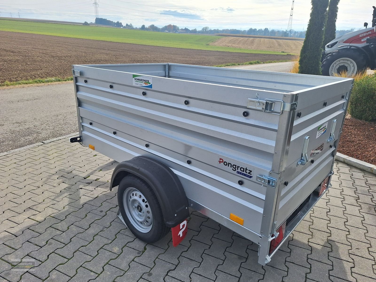 PKW-Anhänger des Typs Pongratz BO 206/12 U-B, Neumaschine in Aurolzmünster (Bild 5)