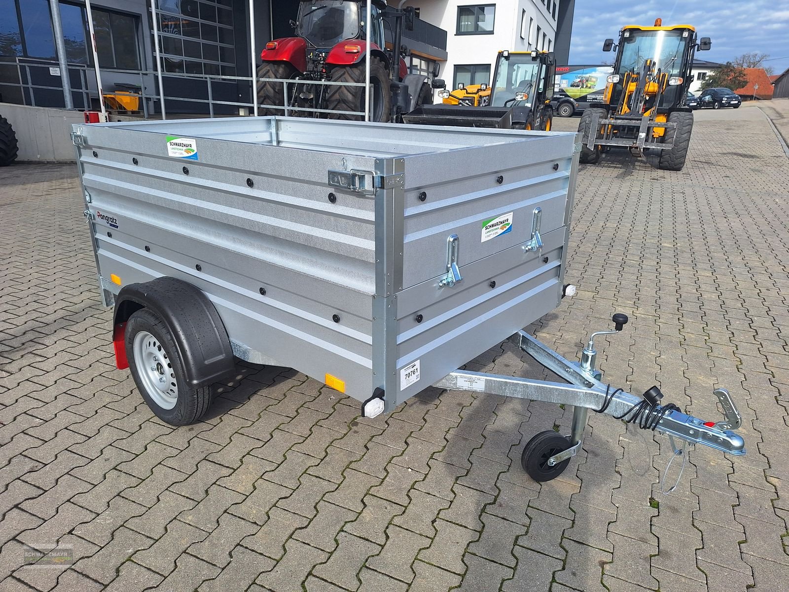 PKW-Anhänger des Typs Pongratz BO 206/12 U-B, Neumaschine in Aurolzmünster (Bild 3)