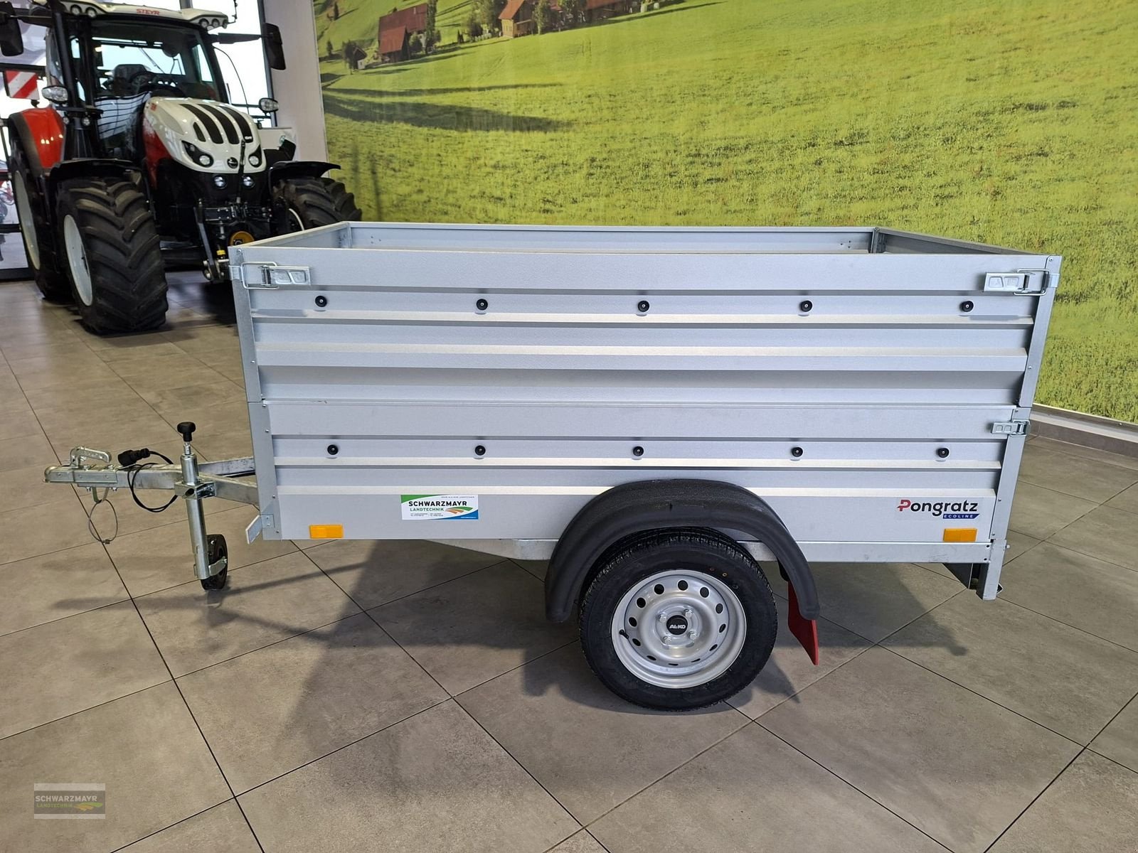 PKW-Anhänger du type Pongratz BO 206 U-B, Neumaschine en Aurolzmünster (Photo 3)