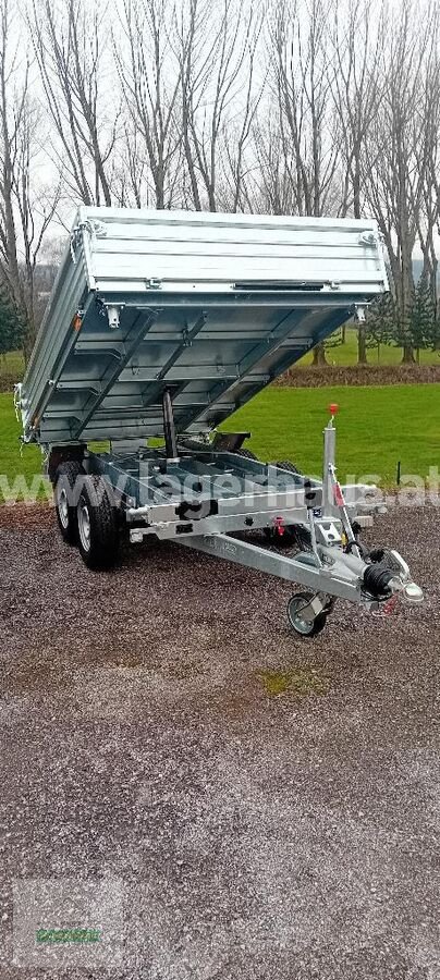 PKW-Anhänger Türe ait Pongratz DREISEITENKIPPER 3-SKS 3100/17 T STAHL 3500KG, Neumaschine içinde Wolfpassing (resim 2)