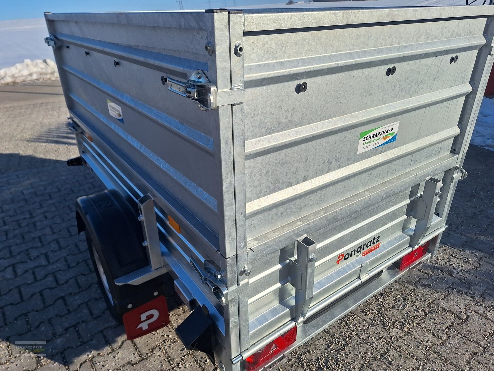 PKW-Anhänger del tipo Pongratz EPA 206/12 G-RS-STK, Neumaschine In Aurolzmünster (Immagine 13)