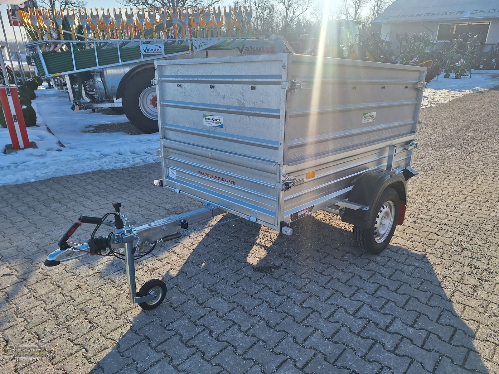 PKW-Anhänger del tipo Pongratz EPA 206/12 G-RS-STK, Neumaschine In Aurolzmünster (Immagine 9)