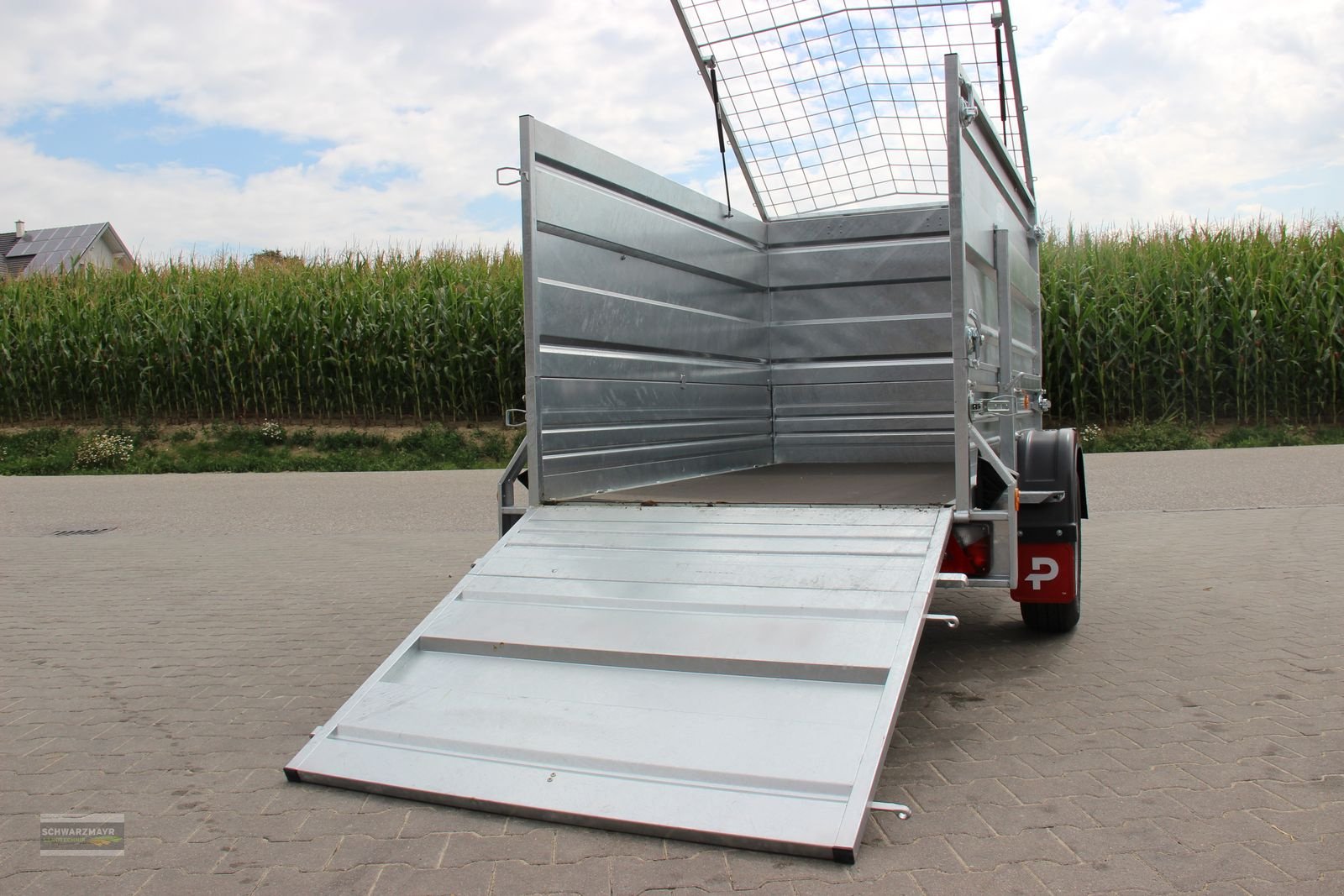 PKW-Anhänger des Typs Pongratz EPA 230/12 G-RS-STK, Neumaschine in Aurolzmünster (Bild 4)