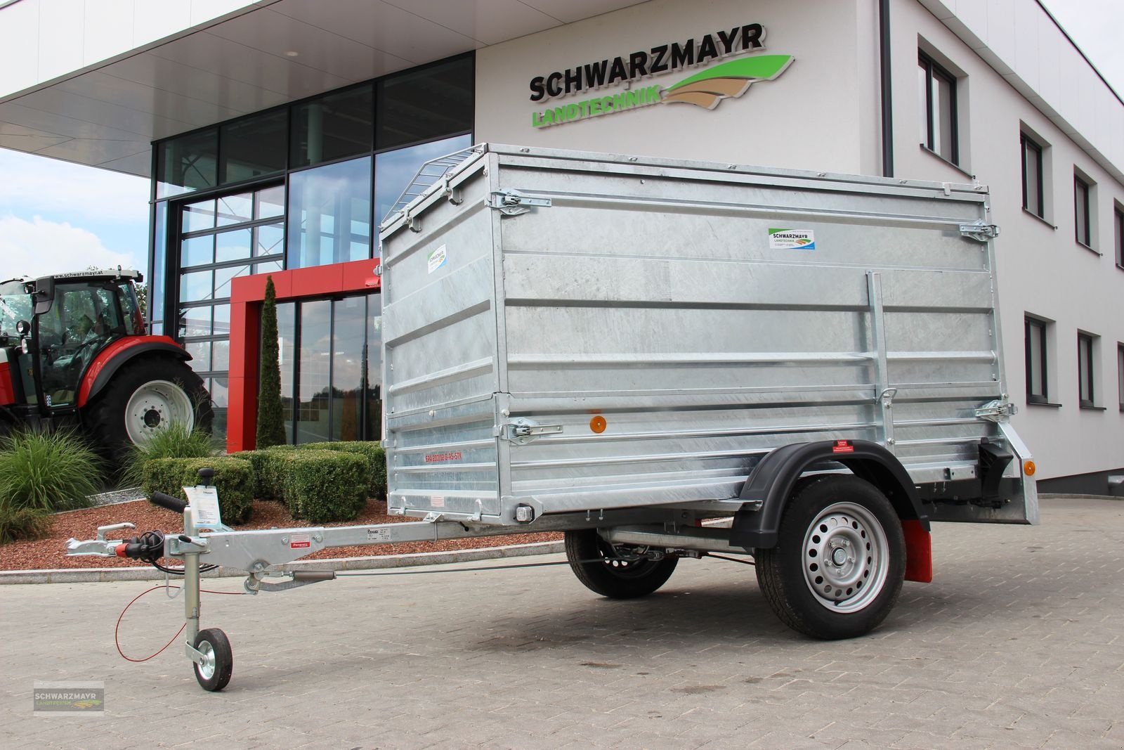 PKW-Anhänger des Typs Pongratz EPA 230/12 G-RS-STK, Neumaschine in Aurolzmünster (Bild 1)