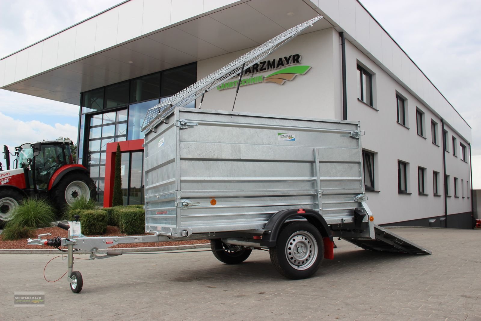 PKW-Anhänger des Typs Pongratz EPA 230/12 G-RS-STK, Neumaschine in Aurolzmünster (Bild 3)