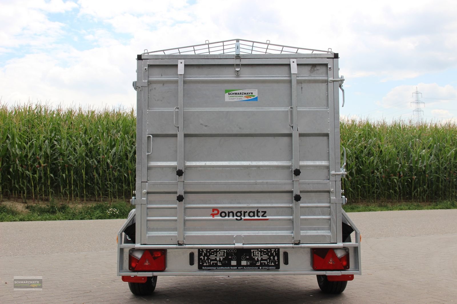 PKW-Anhänger des Typs Pongratz EPA 230/12 G-RS-STK, Neumaschine in Aurolzmünster (Bild 10)