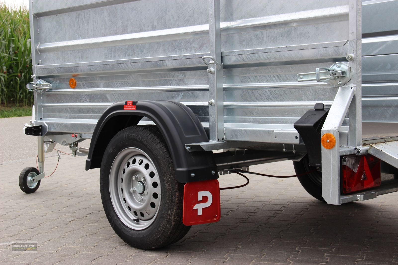 PKW-Anhänger des Typs Pongratz EPA 230/12 G-RS-STK, Neumaschine in Aurolzmünster (Bild 13)