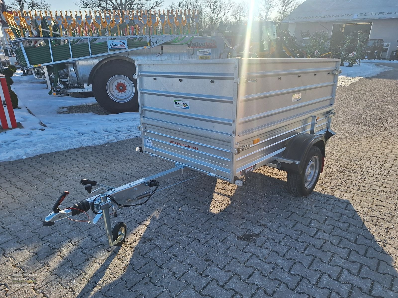 PKW-Anhänger del tipo Pongratz EPA 230/12 G-RS-STK, Neumaschine In Aurolzmünster (Immagine 8)