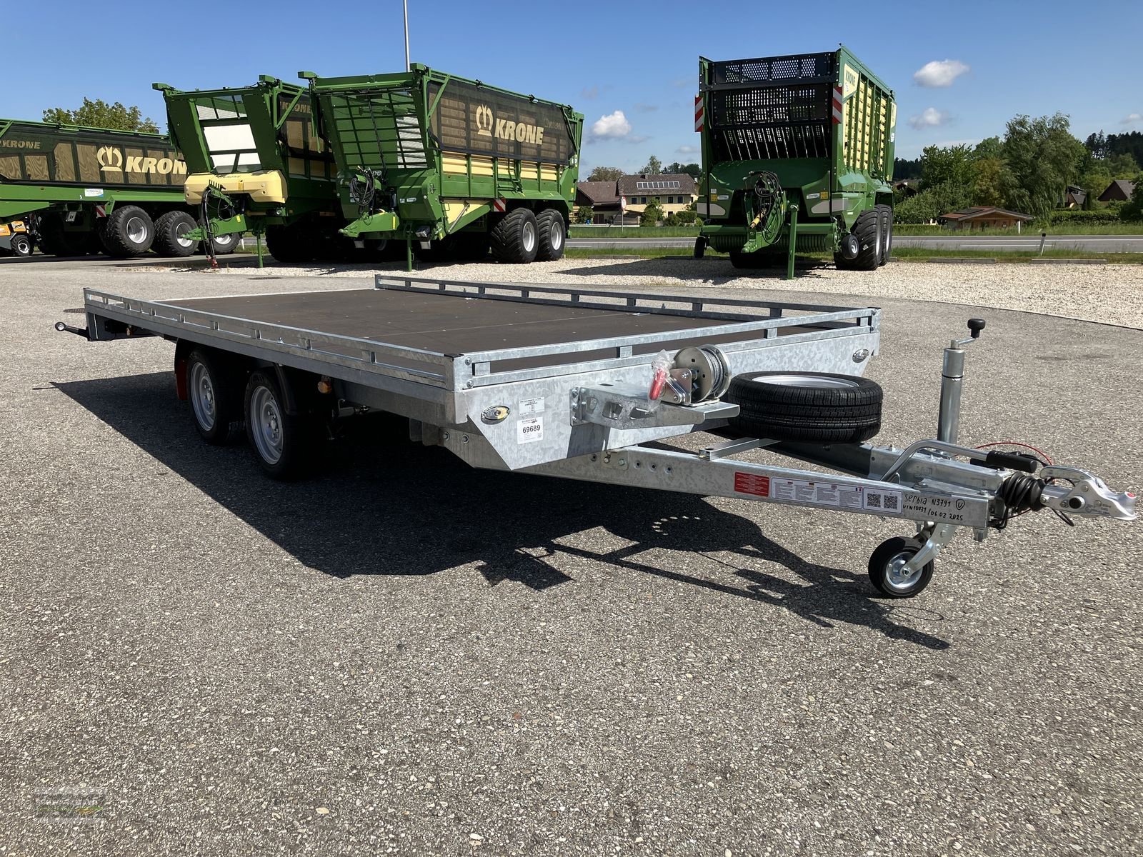 PKW-Anhänger des Typs Pongratz EPT 4500/21 T, Neumaschine in Gampern (Bild 2)