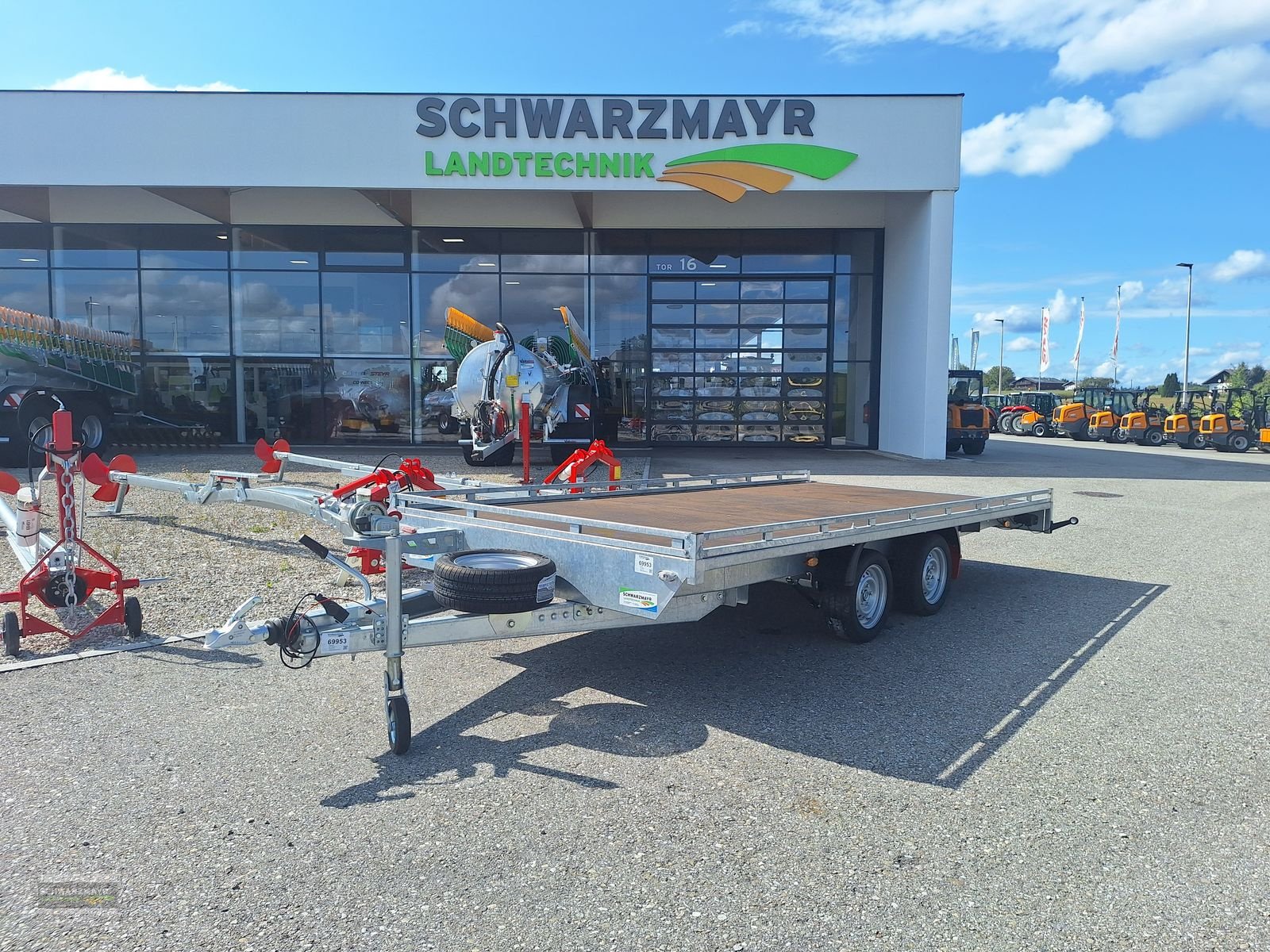 PKW-Anhänger des Typs Pongratz EPT 4500/21 T, Neumaschine in Gampern (Bild 1)