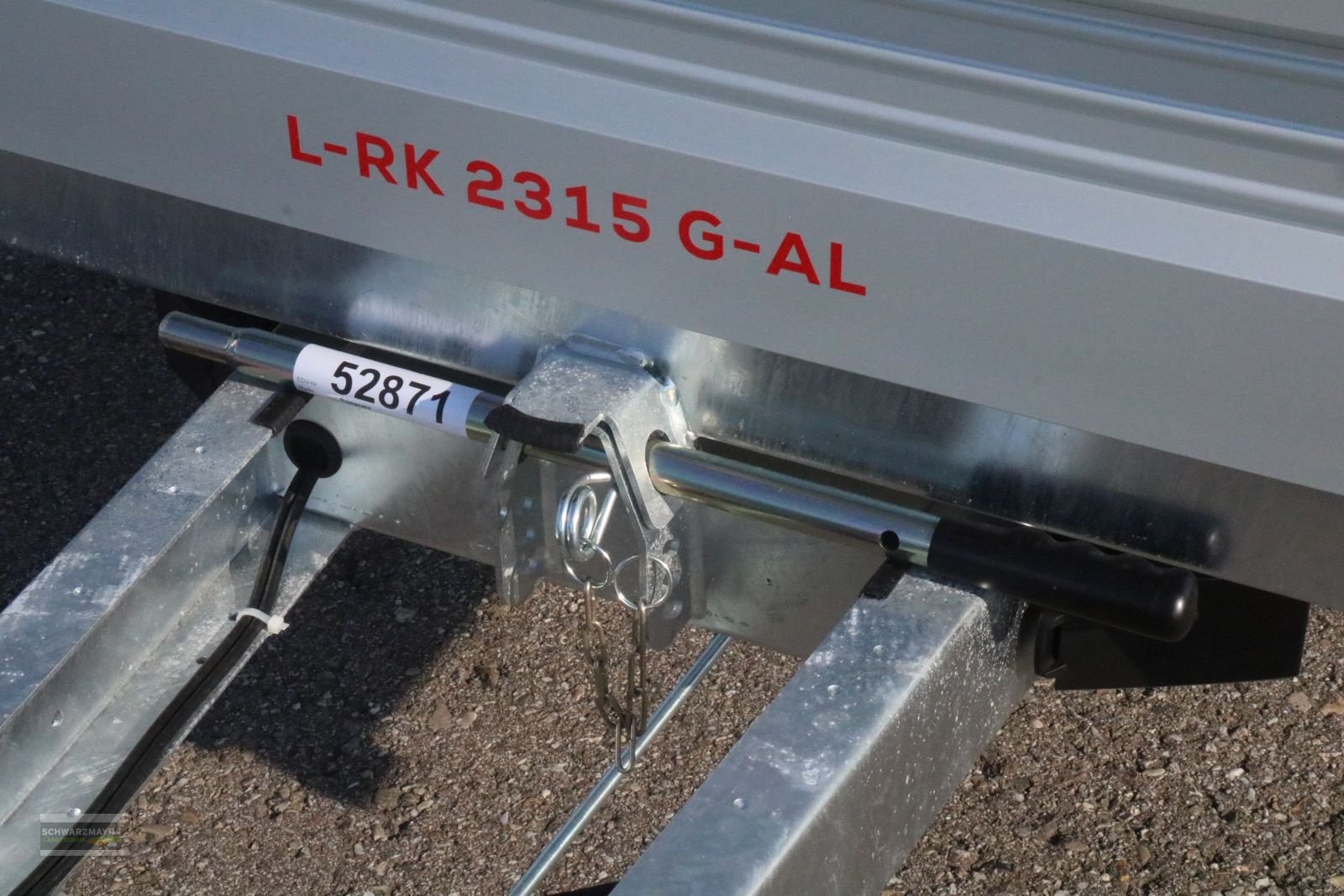 PKW-Anhänger Türe ait Pongratz L-RK 2315 G-AL 1500, Neumaschine içinde Gampern (resim 10)