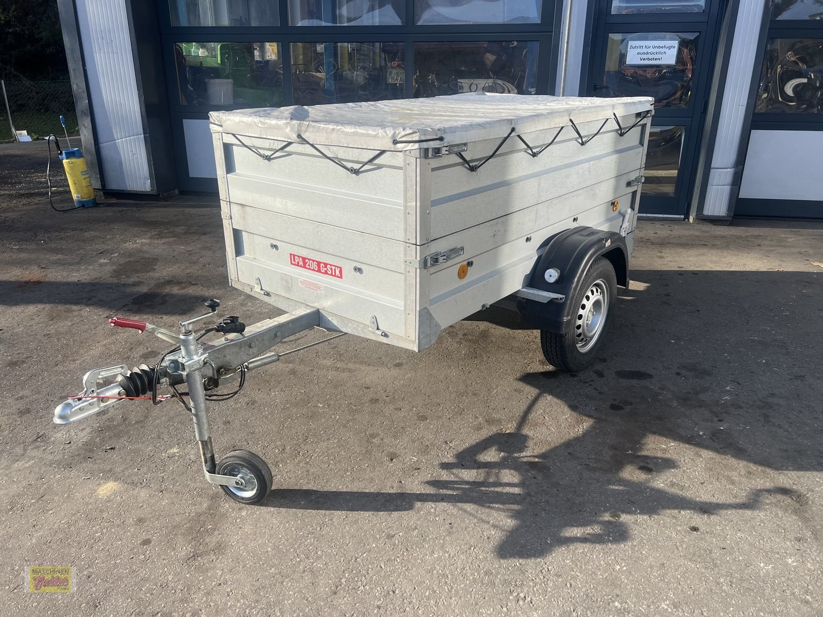 PKW-Anhänger Türe ait Pongratz LPA 206 G, Gebrauchtmaschine içinde Kötschach (resim 1)
