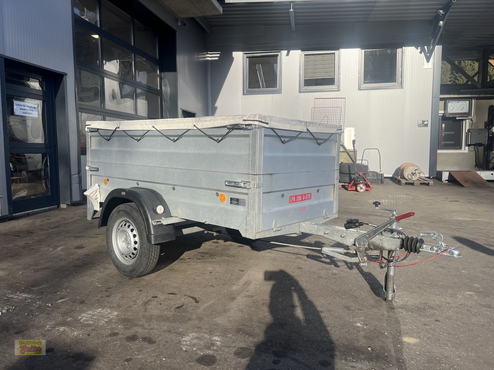 PKW-Anhänger Türe ait Pongratz LPA 206 G, Gebrauchtmaschine içinde Kötschach (resim 3)