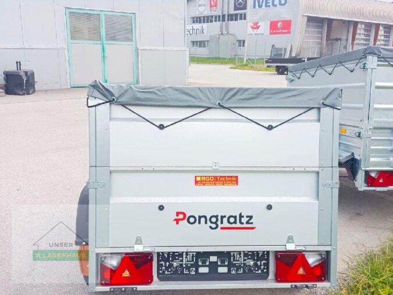 PKW-Anhänger des Typs Pongratz LPA 206 U-B, Neumaschine in Lienz (Bild 1)