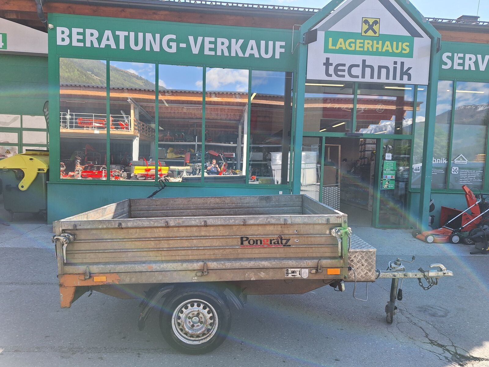 PKW-Anhänger del tipo Pongratz PA 2100 U, Gebrauchtmaschine In Bramberg (Immagine 3)