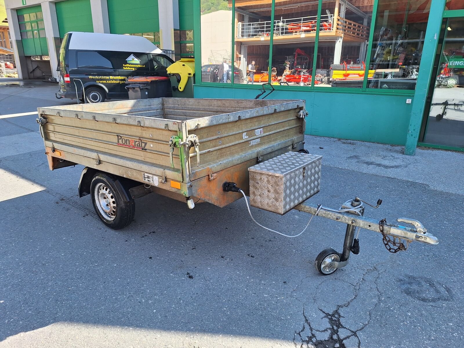 PKW-Anhänger del tipo Pongratz PA 2100 U, Gebrauchtmaschine In Bramberg (Immagine 1)