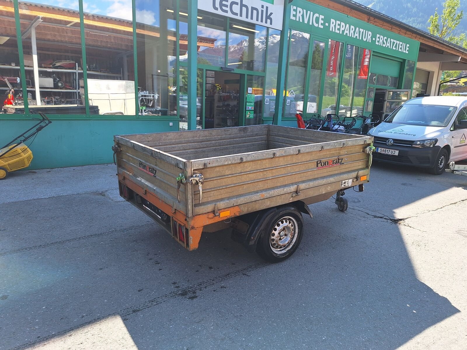 PKW-Anhänger del tipo Pongratz PA 2100 U, Gebrauchtmaschine In Bramberg (Immagine 2)