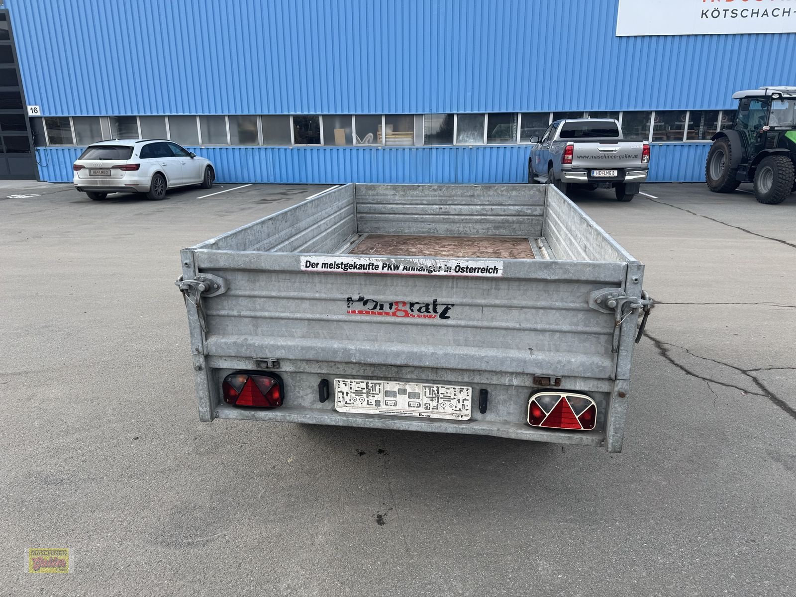 PKW-Anhänger typu Pongratz PHL 2550/15 T-S Tandem- Hochlader mit Stahlwände, Gebrauchtmaschine v Kötschach (Obrázek 13)