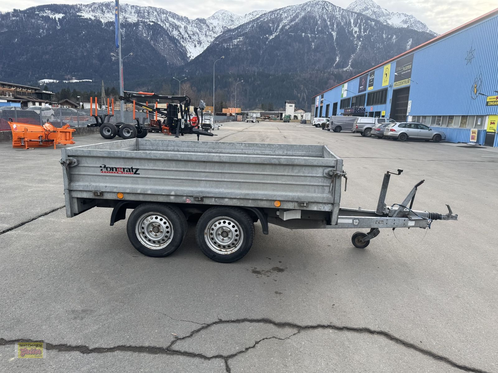 PKW-Anhänger typu Pongratz PHL 2550/15 T-S Tandem- Hochlader mit Stahlwände, Gebrauchtmaschine v Kötschach (Obrázek 9)