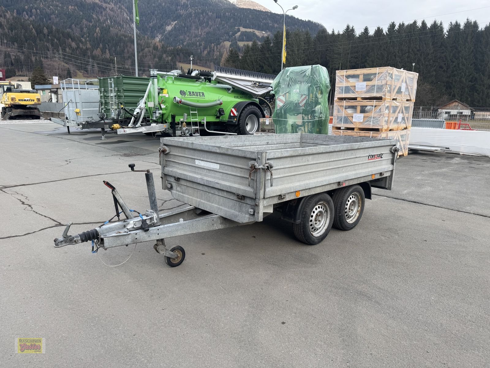 PKW-Anhänger typu Pongratz PHL 2550/15 T-S Tandem- Hochlader mit Stahlwände, Gebrauchtmaschine v Kötschach (Obrázek 22)