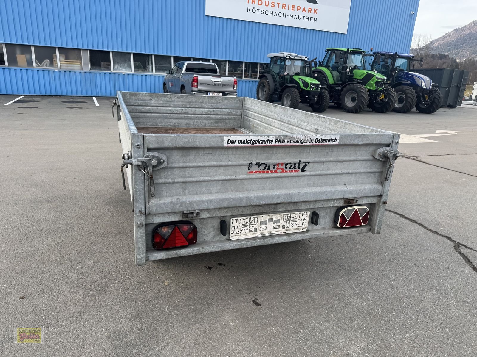 PKW-Anhänger typu Pongratz PHL 2550/15 T-S Tandem- Hochlader mit Stahlwände, Gebrauchtmaschine v Kötschach (Obrázek 14)