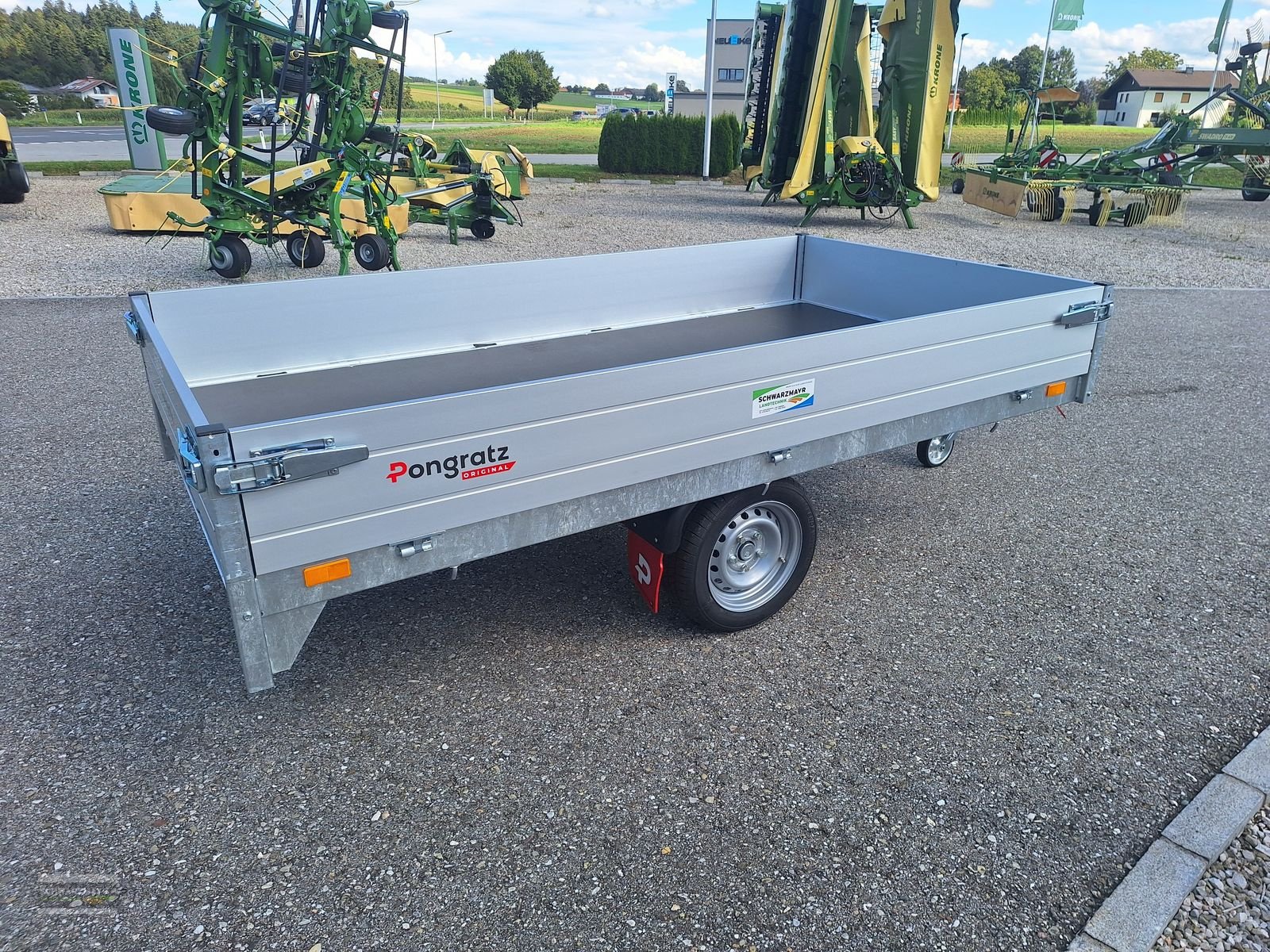 PKW-Anhänger des Typs Pongratz PHL 2760/15 G-AL, Neumaschine in Gampern (Bild 5)