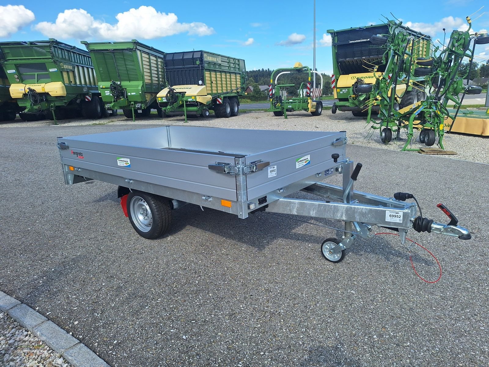 PKW-Anhänger des Typs Pongratz PHL 2760/15 G-AL, Neumaschine in Gampern (Bild 4)