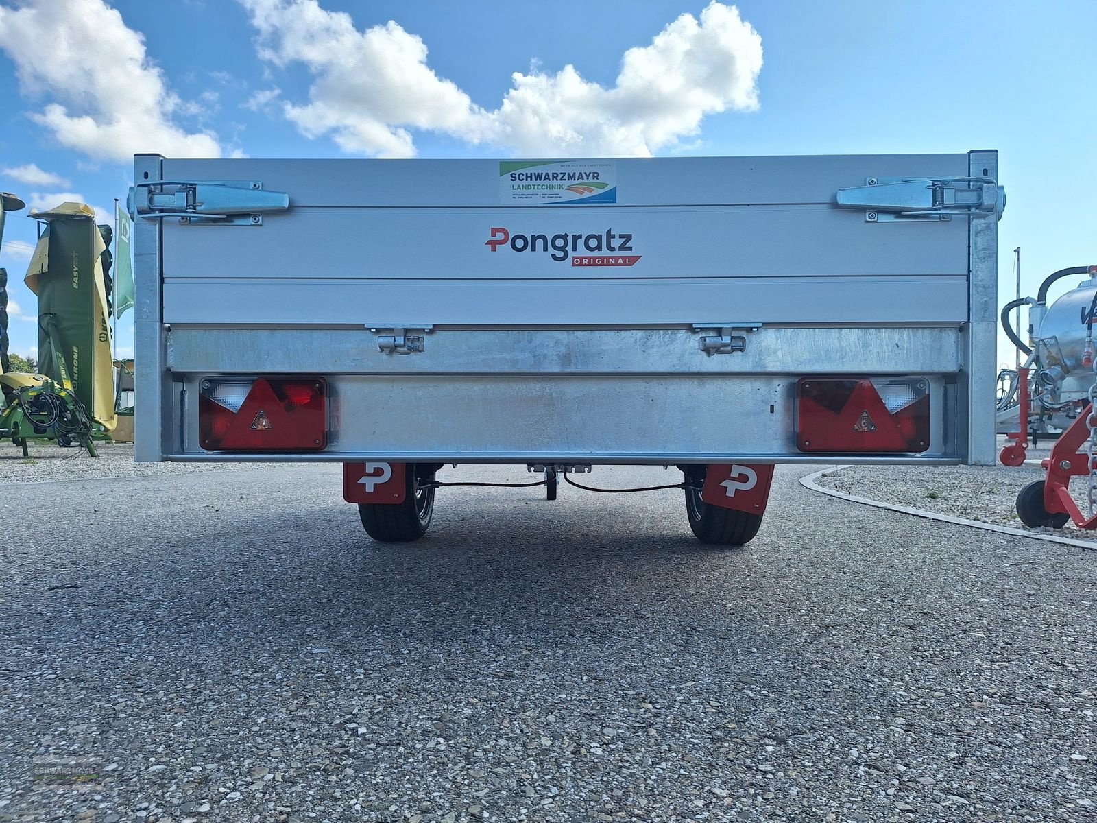 PKW-Anhänger des Typs Pongratz PHL 2760/15 G-AL, Neumaschine in Gampern (Bild 8)