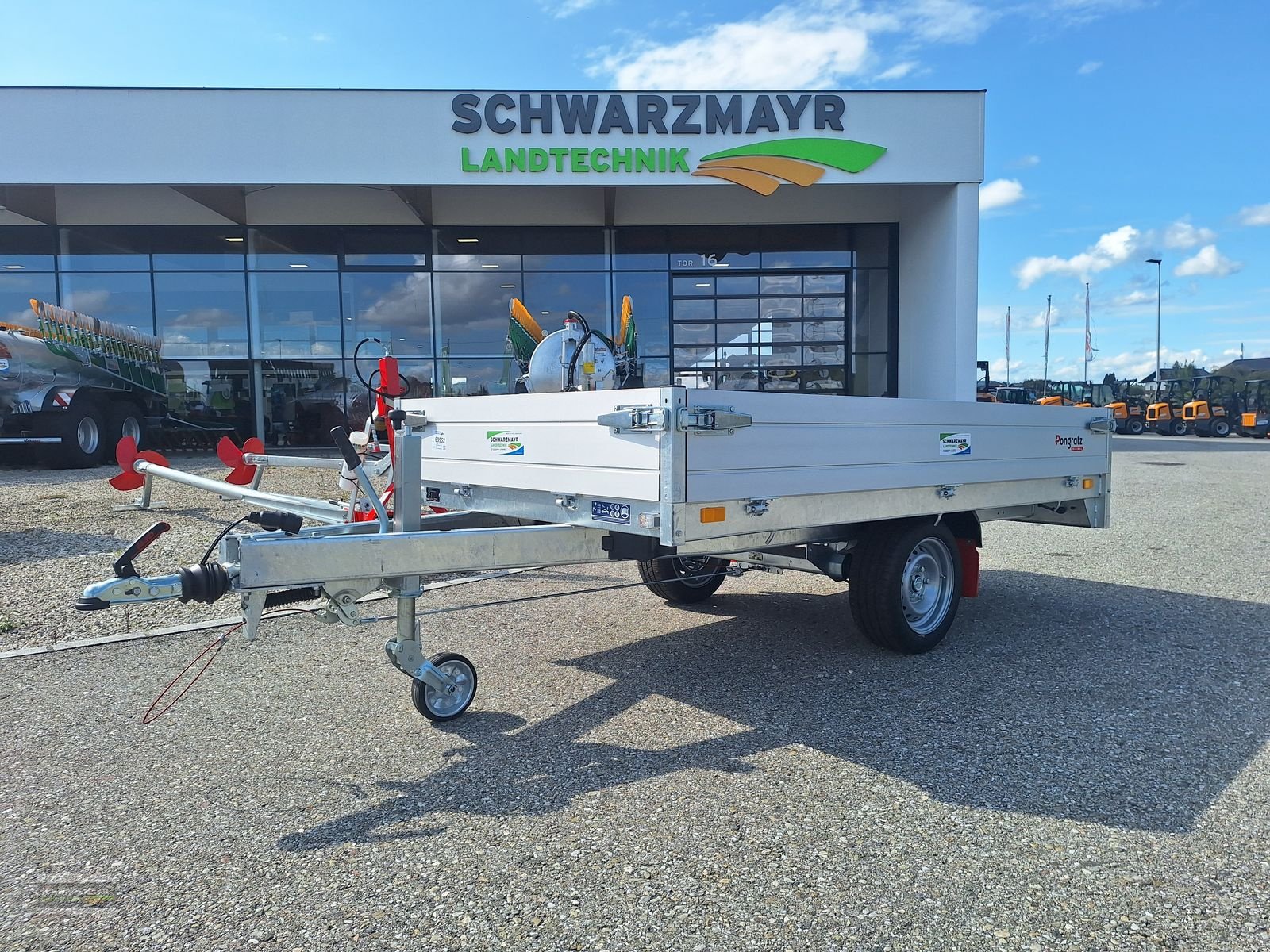 PKW-Anhänger des Typs Pongratz PHL 2760/15 G-AL, Neumaschine in Gampern (Bild 2)