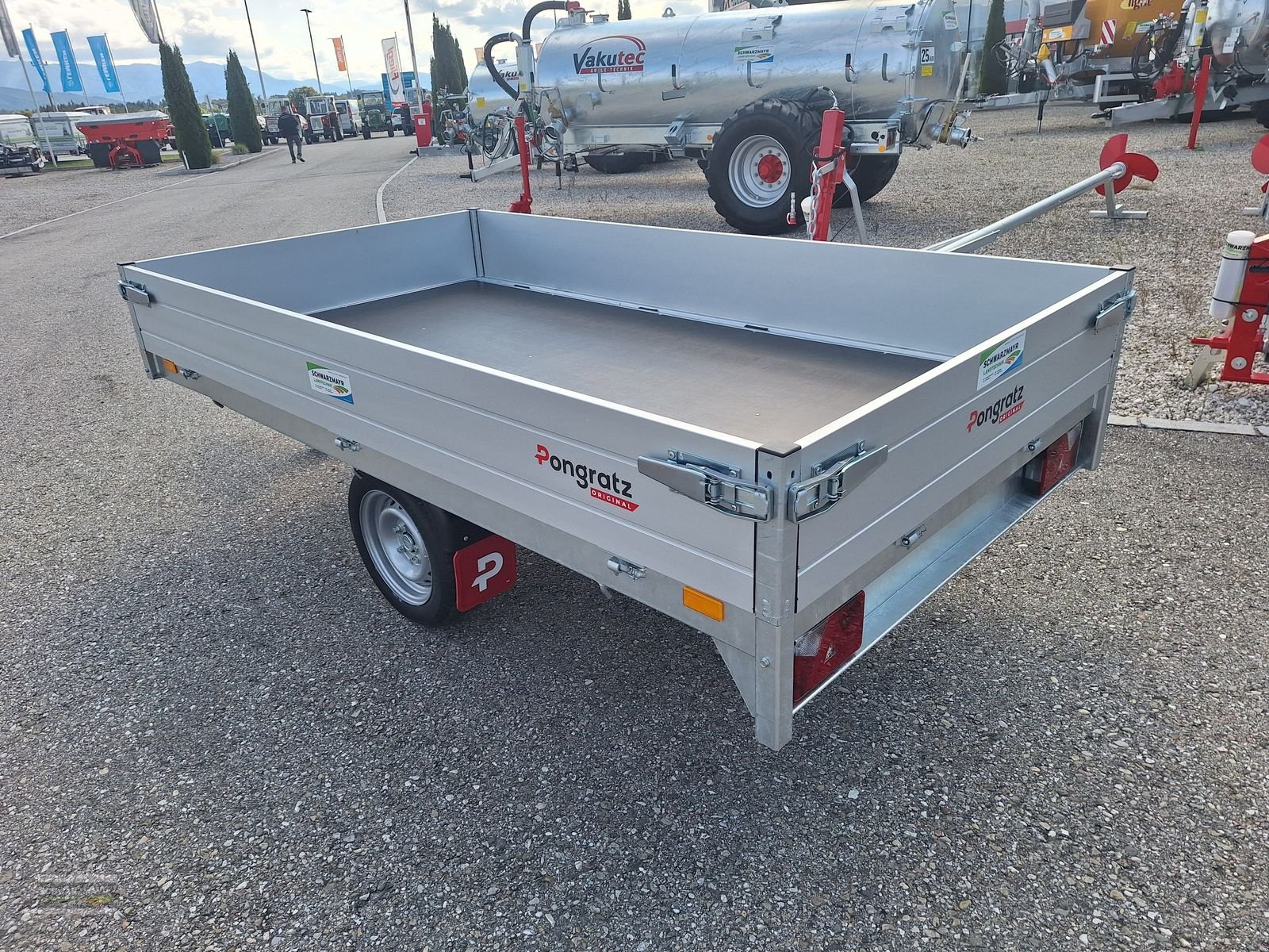 PKW-Anhänger des Typs Pongratz PHL 2760/15 G-AL, Neumaschine in Gampern (Bild 7)