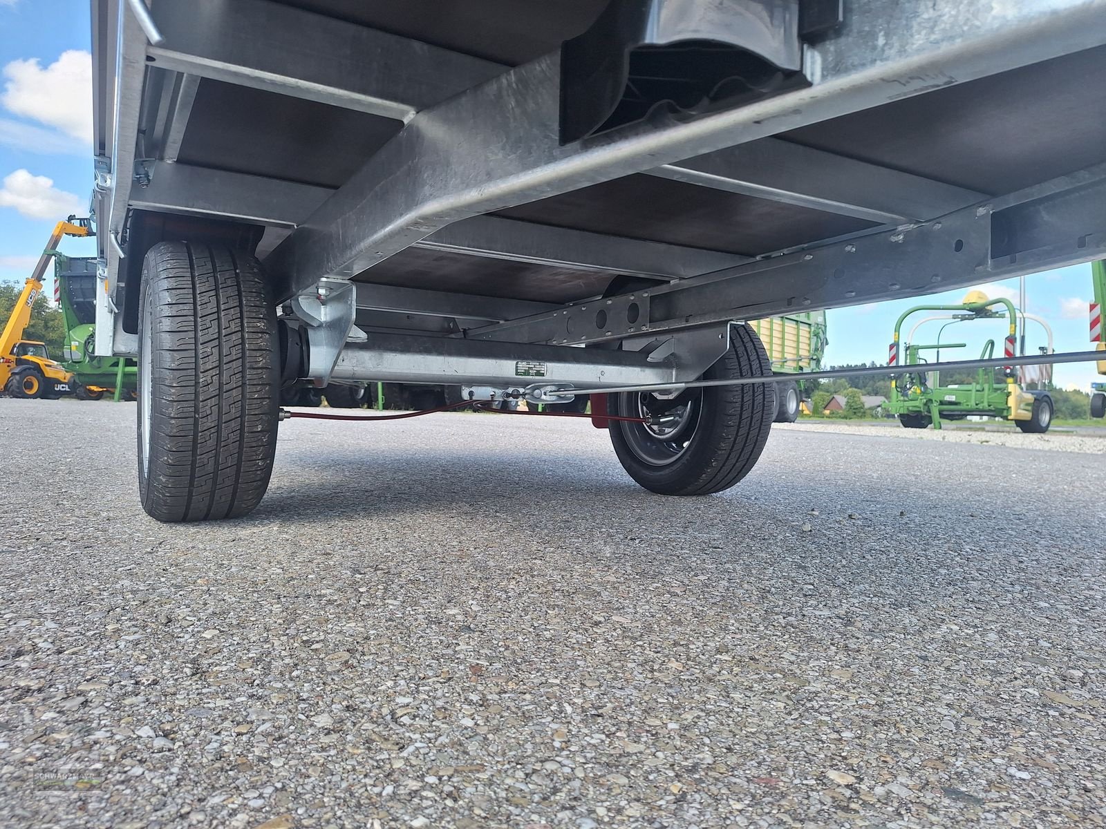 PKW-Anhänger des Typs Pongratz PHL 2760/15 G-AL, Neumaschine in Gampern (Bild 11)