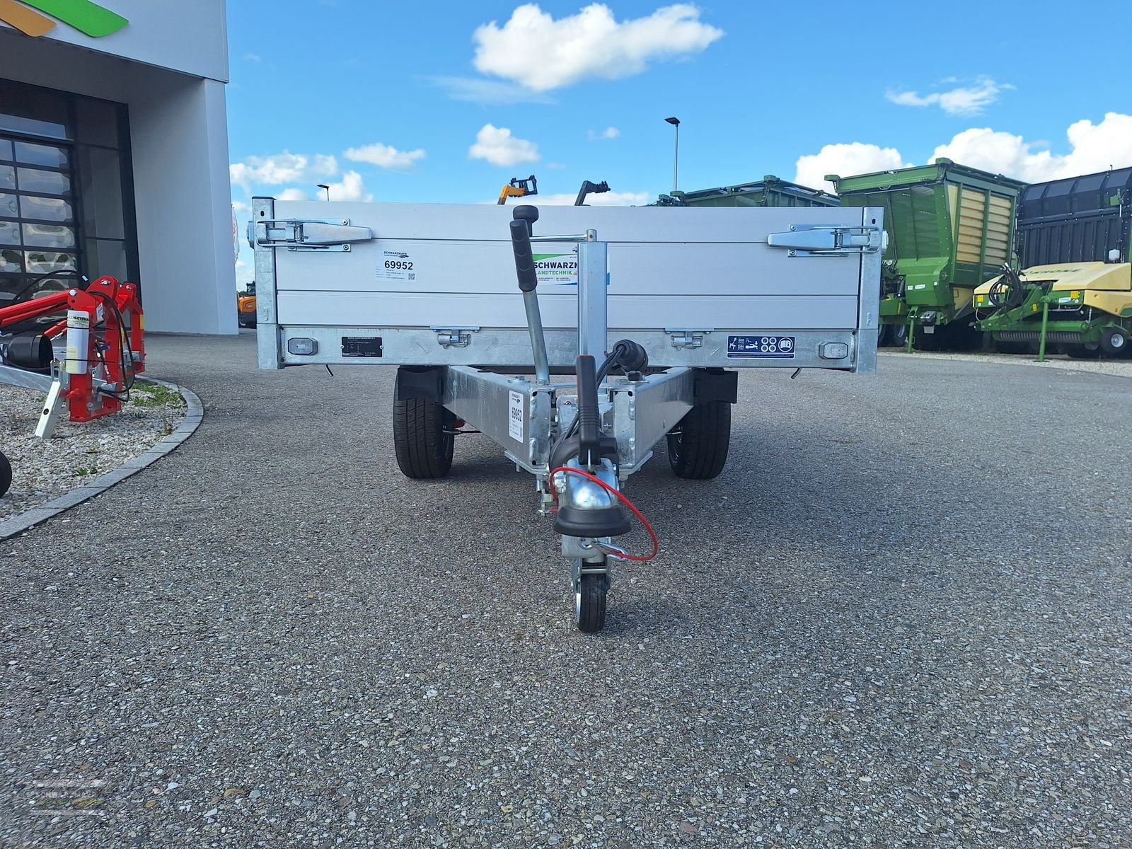 PKW-Anhänger des Typs Pongratz PHL 2760/15 G-AL, Neumaschine in Gampern (Bild 10)