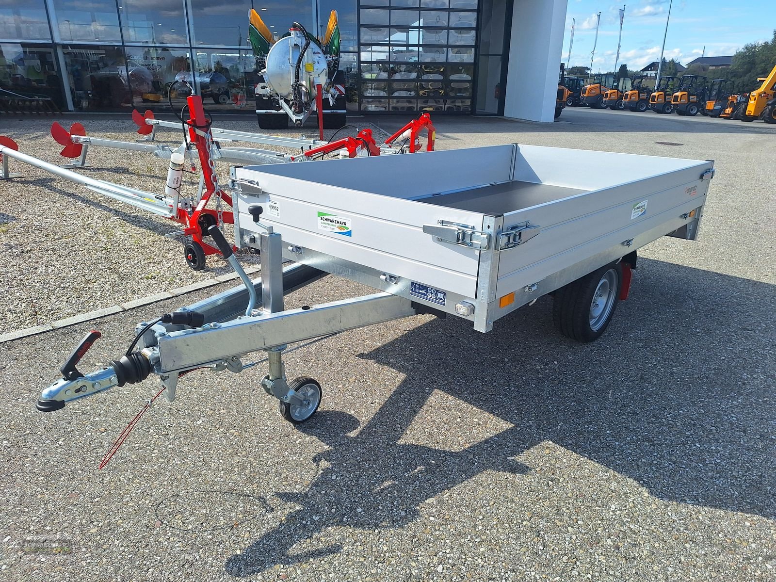 PKW-Anhänger des Typs Pongratz PHL 2760/15 G-AL, Neumaschine in Gampern (Bild 3)
