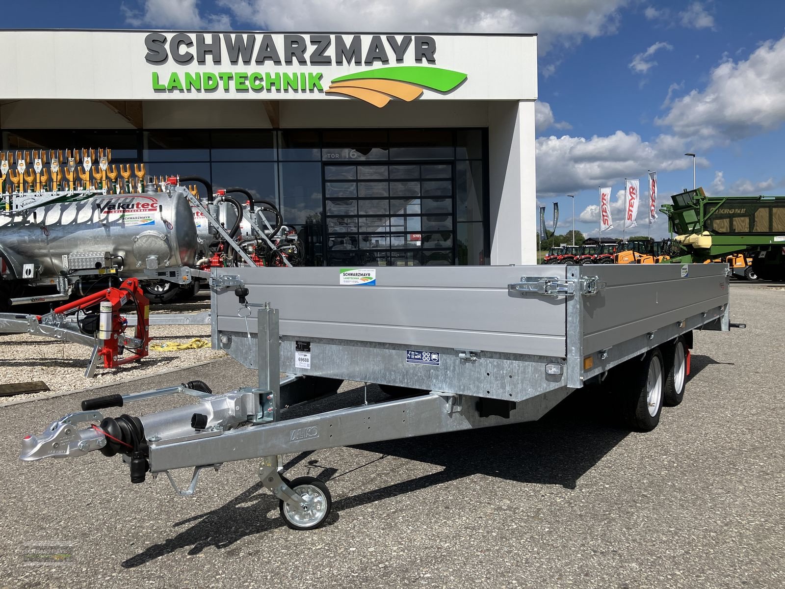 PKW-Anhänger des Typs Pongratz PHL 4060/20 T-AL, Neumaschine in Gampern (Bild 1)