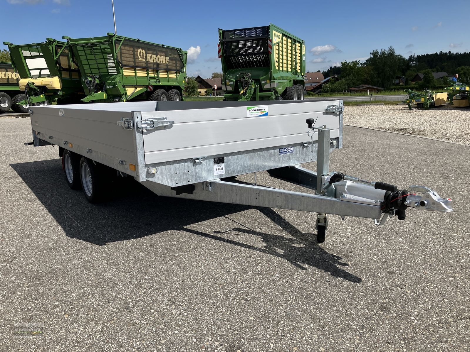 PKW-Anhänger des Typs Pongratz PHL 4060/20 T-AL, Neumaschine in Gampern (Bild 2)