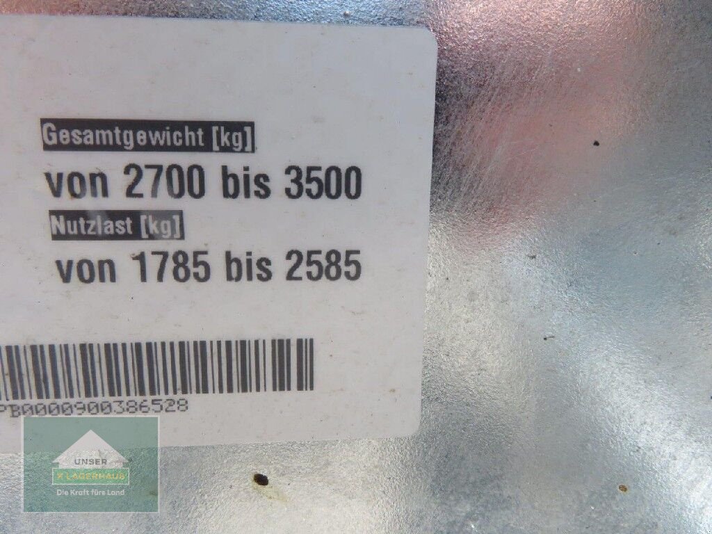 PKW-Anhänger tipa Pongratz PHL 6030/20 T-AL, Neumaschine u Hofkirchen (Slika 10)