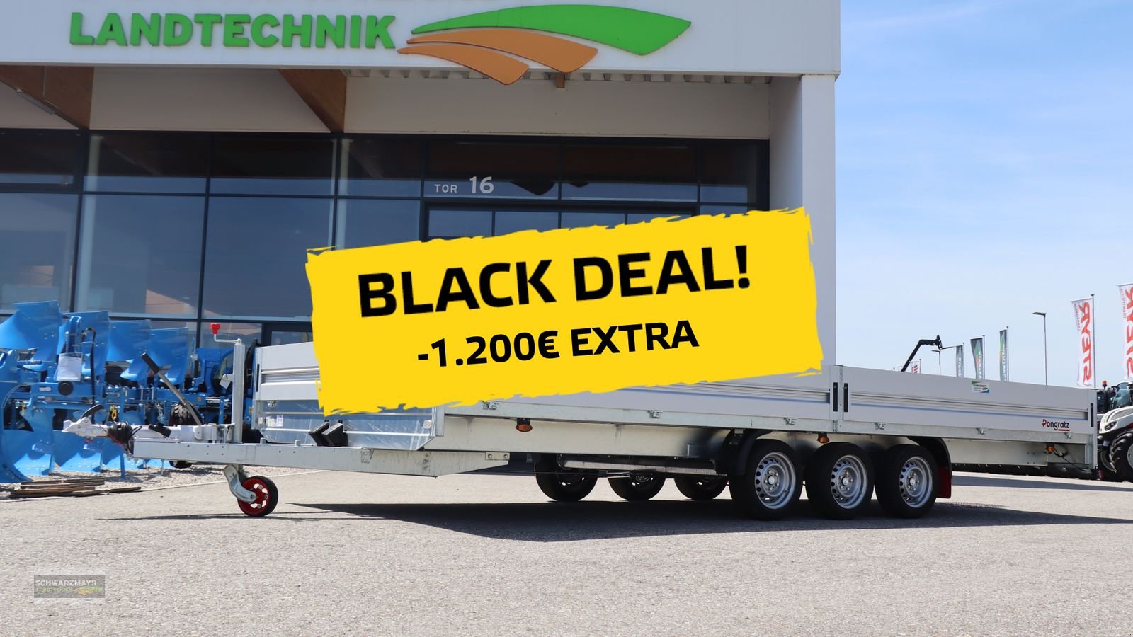 PKW-Anhänger des Typs Pongratz PHL 6030/24 TR-AL-S, Neumaschine in Gampern (Bild 2)