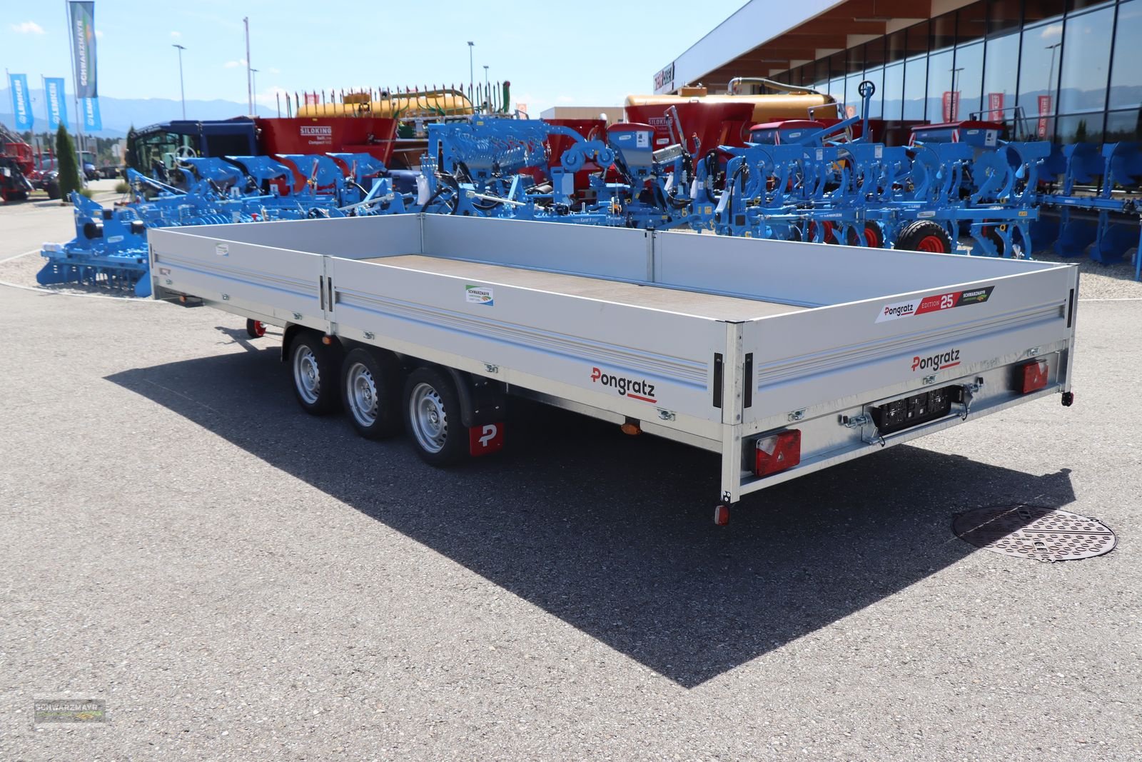 PKW-Anhänger des Typs Pongratz PHL 6030/24 TR-AL-S, Neumaschine in Gampern (Bild 8)