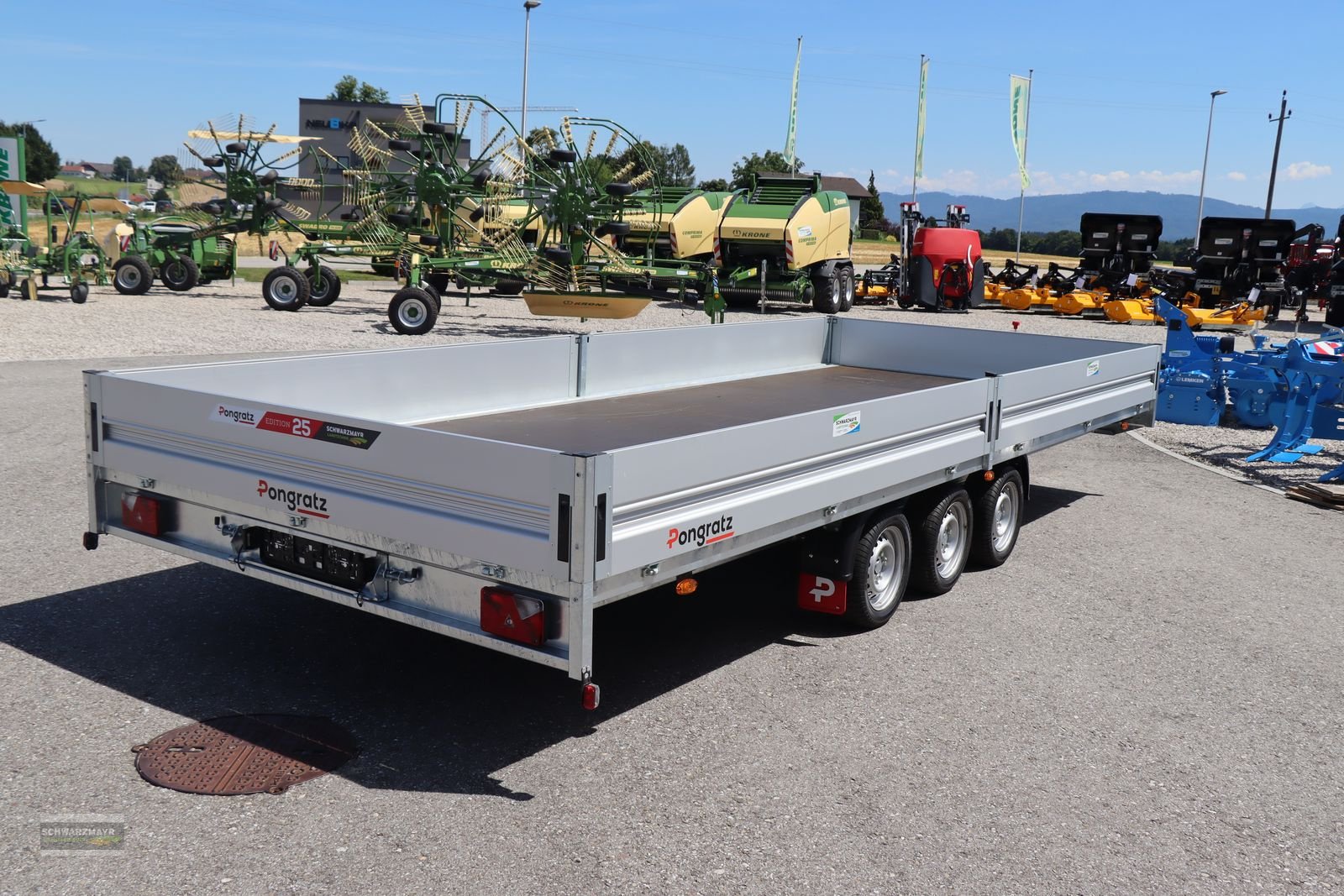 PKW-Anhänger des Typs Pongratz PHL 6030/24 TR-AL-S, Neumaschine in Gampern (Bild 7)
