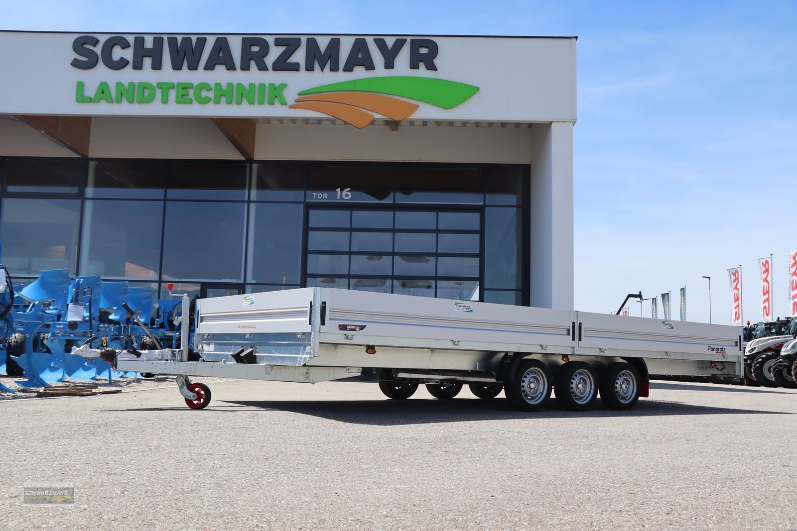 PKW-Anhänger des Typs Pongratz PHL 6030/24 TR-AL-S, Neumaschine in Gampern (Bild 3)