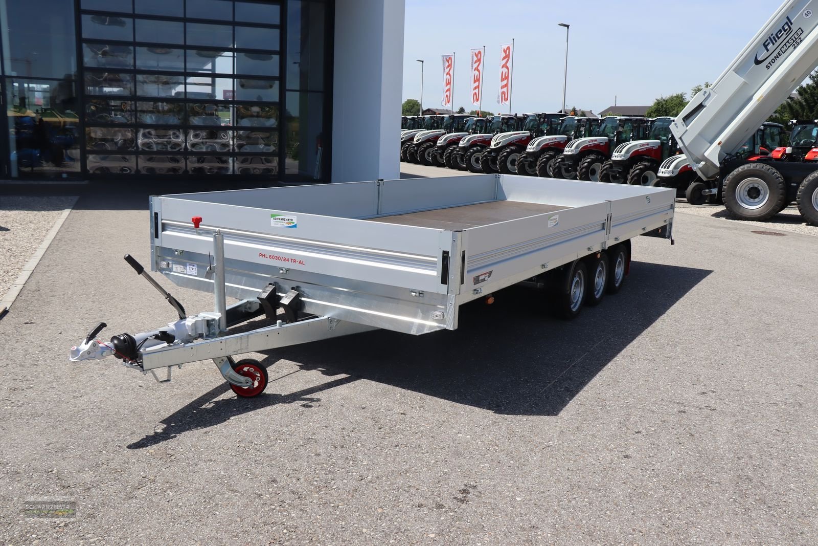 PKW-Anhänger des Typs Pongratz PHL 6030/24 TR-AL-S, Neumaschine in Gampern (Bild 4)