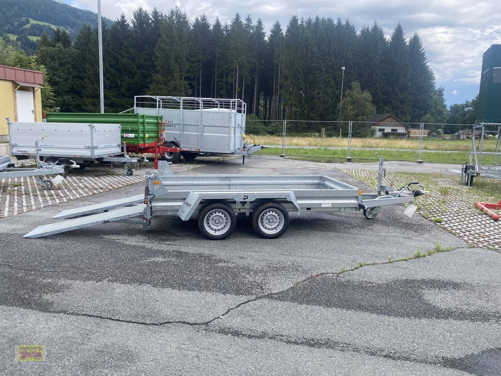 PKW-Anhänger typu Pongratz PMT 300/16T Baumaschinentransporter, Neumaschine v Kötschach (Obrázek 2)