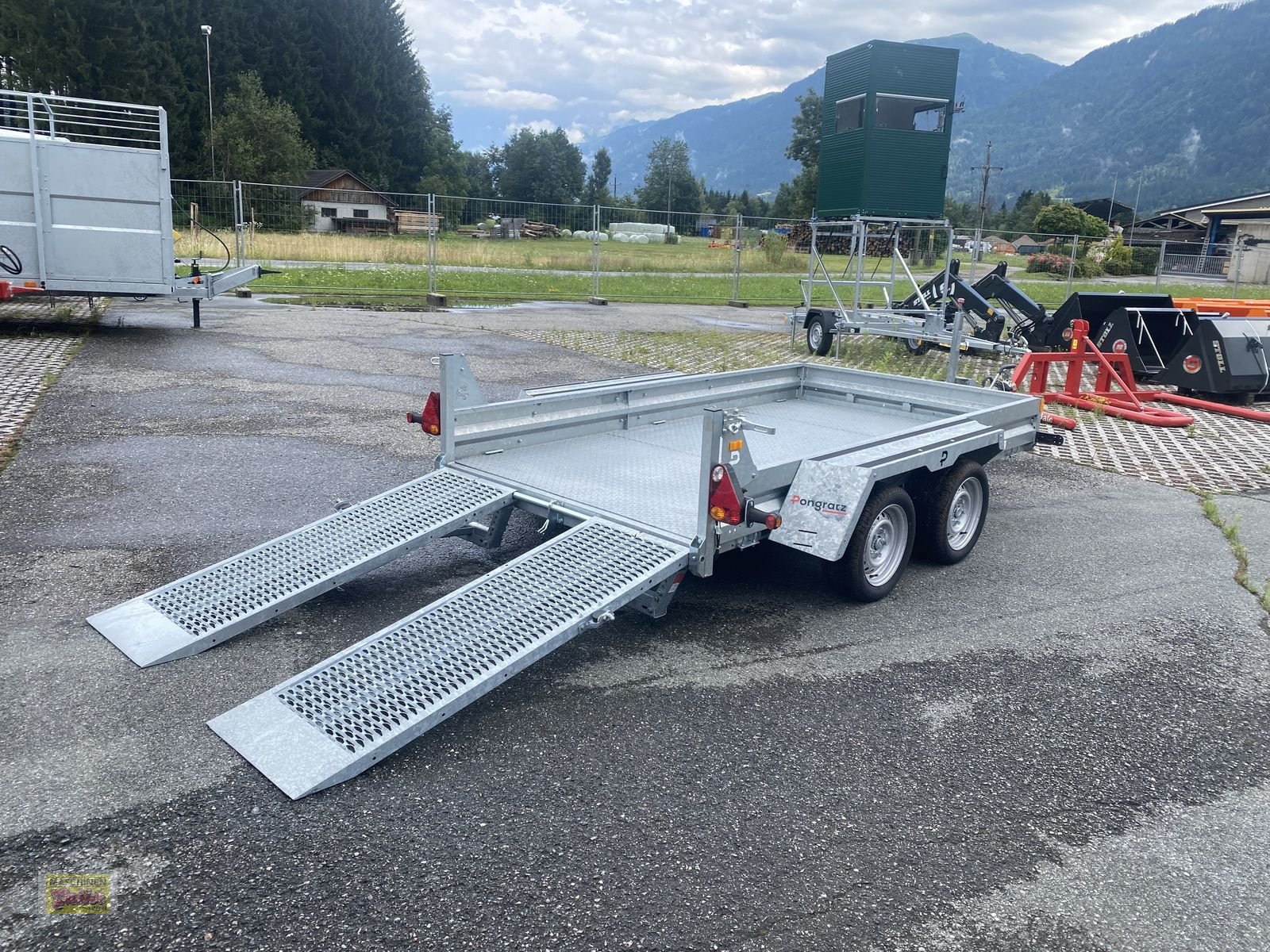 PKW-Anhänger typu Pongratz PMT 300/16T Baumaschinentransporter, Neumaschine v Kötschach (Obrázek 4)