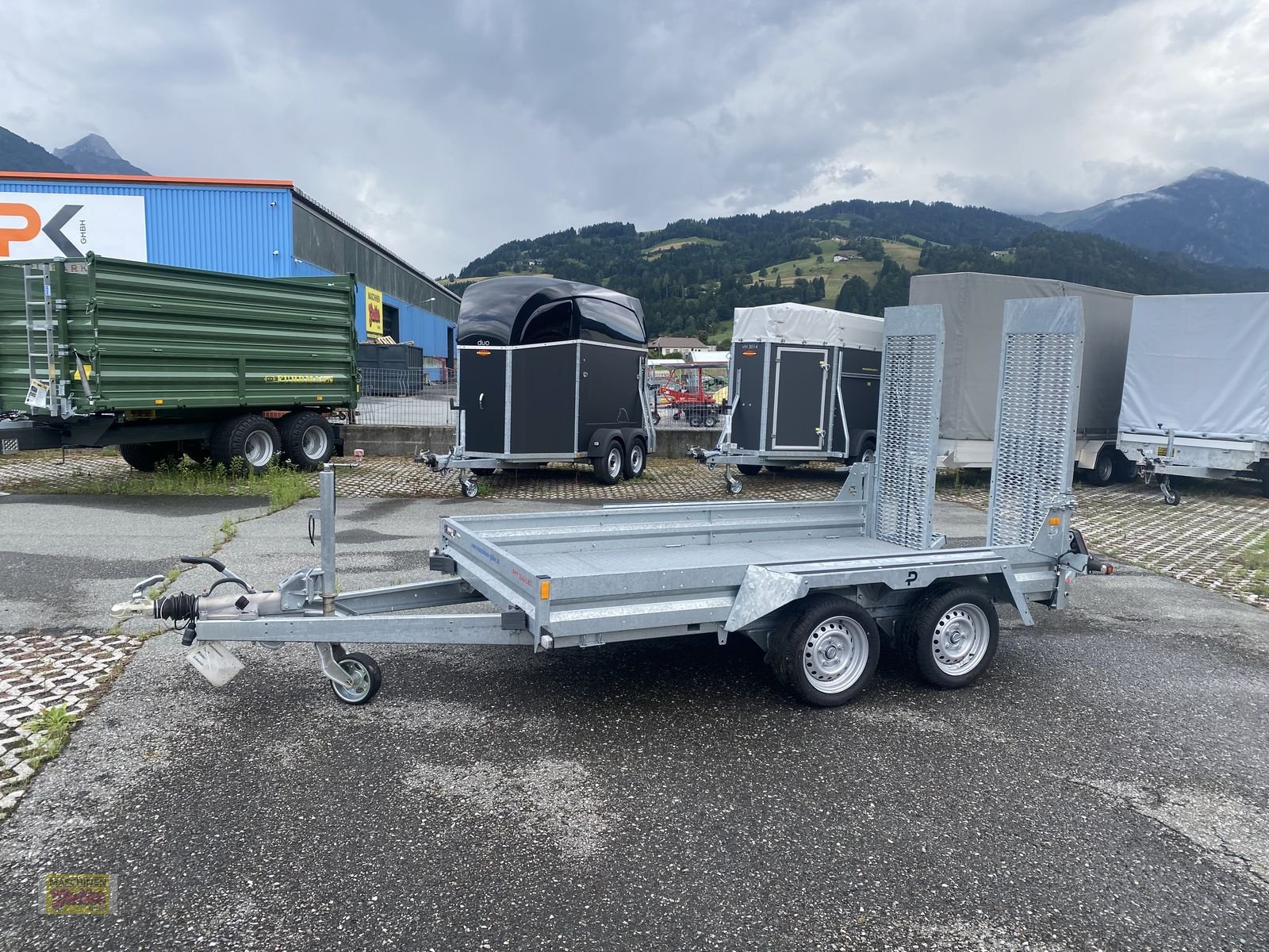 PKW-Anhänger typu Pongratz PMT 300/16T Baumaschinentransporter, Neumaschine v Kötschach (Obrázek 1)